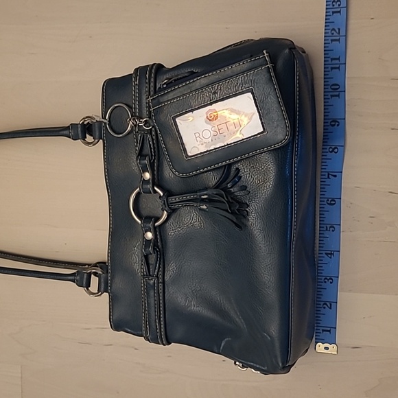 ROSETTI Blue Faux Leather Pocketbook with Matching Wallet/Card Holder Pocketbook - Picture 15 of 17